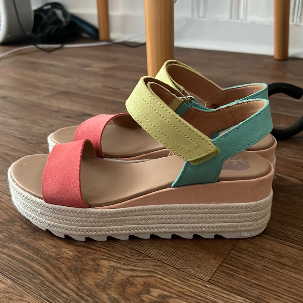 Sorel Slingback Platform Sandal/Espadrilles